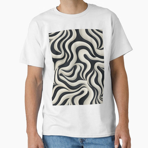 3D Effect of Modern Black and White Pattern by CoputerEasel