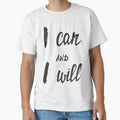 I Can and I Will Startup Inspirational Quote by ProjectX23
