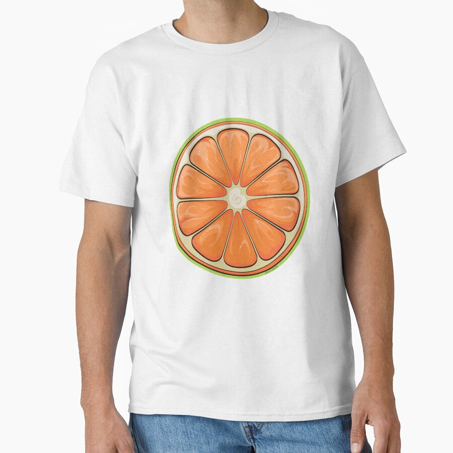 Orange Pattern by Angele Gougeon