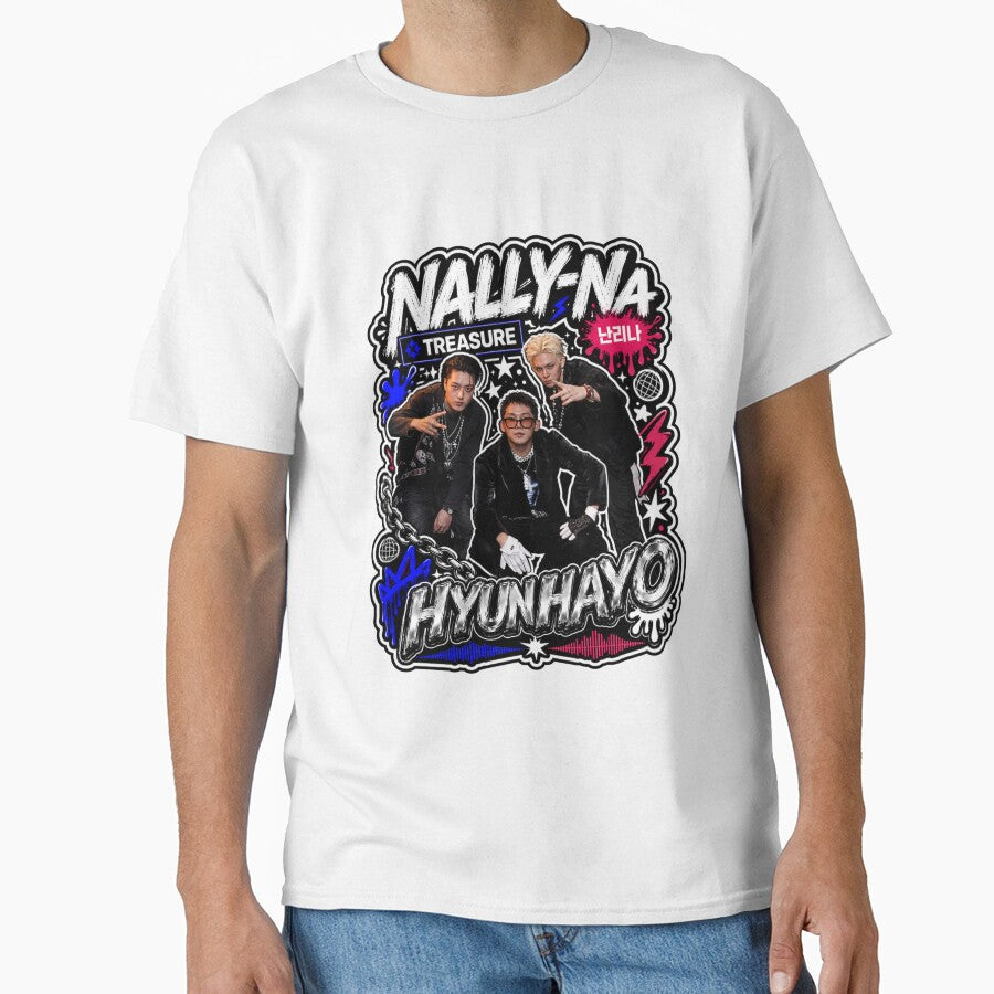 TREASURE NALLY-NA Group Kpop Premium Streetwear Shirt Design by Valeree Store