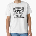 Yoga Quote Intuition Comes To The Quiet Motivational Saying by SoccaTamam