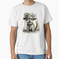 Sweet adorable dog in a hat by MagelliShop