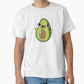Avo-can-do Funny Avocado Puns (Dark BG) by punnybone