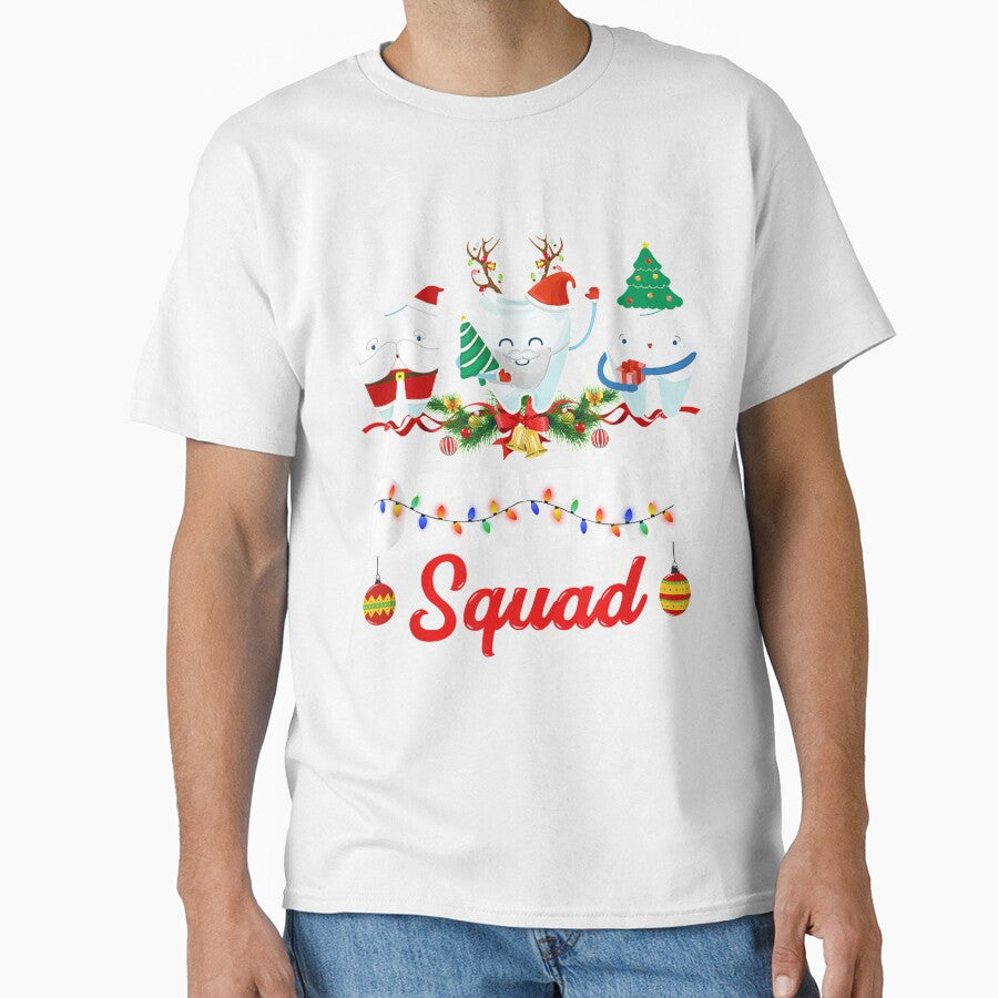 Dentist Christmas Dental Squad Funny Christmas by Salakjit