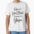 Today's Good Mood Sponsored by Yoga Cute Yoga Quote by TNDesignStudio