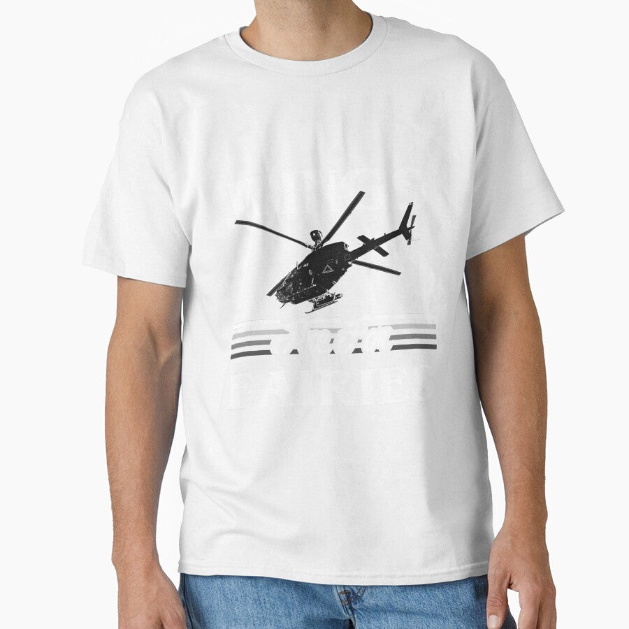 Wings Are For Fairies Helicopter Pilot - White by SpicyAviator