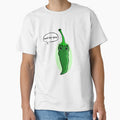 Small But Spicy Funny Chili Pepper Pun – Cute Cartoon Food Sticker by RositaArtStudio