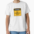 Warning tired anthropology student by mejtstupor