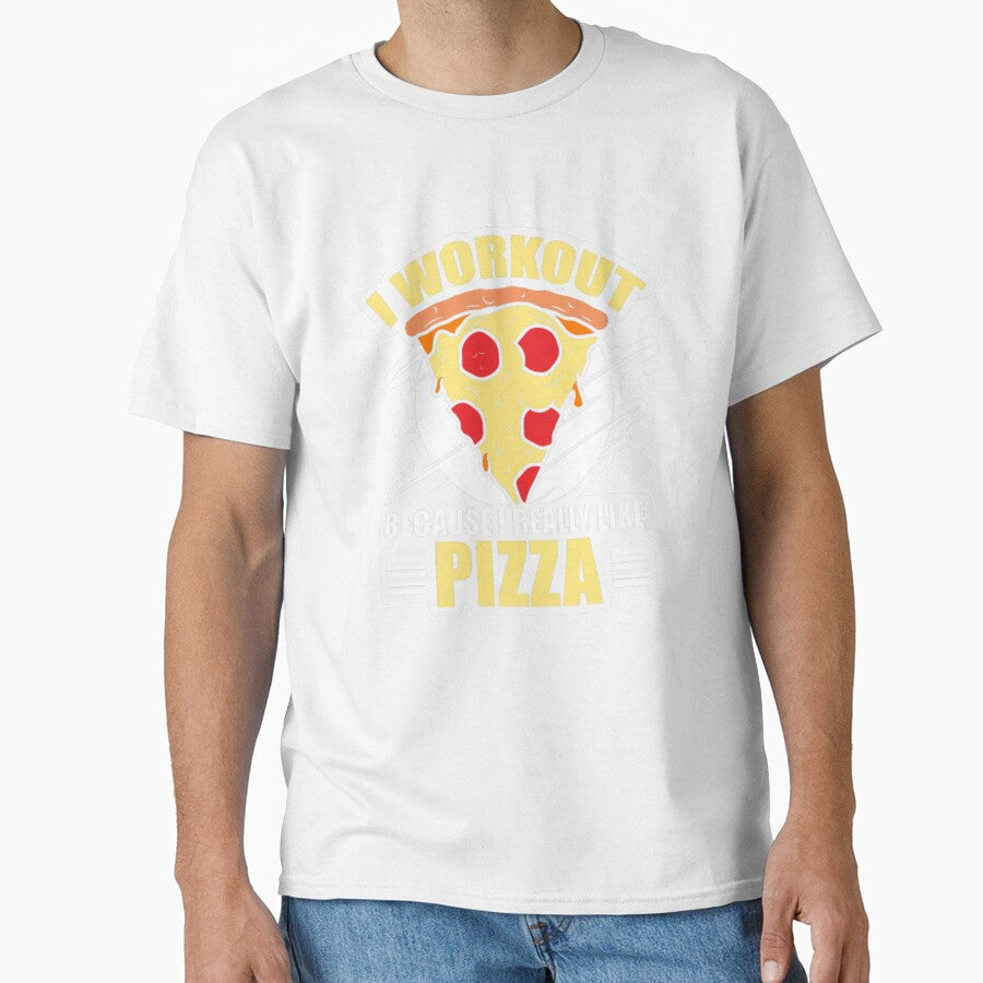 I Gym Workout Because I Really Like Pizza by ClamenTaon