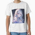 Starry Eyed Celestial Maiden Anime Girl by bubblegoth