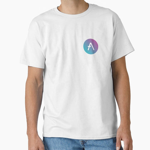 Aave Cryptocurrency Logo Decentralized Finance DeFi Token by rchabnb