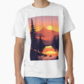 Find the Perfect Minimalist Landscape Sunrise Water View Print for Your Personal Style and Taste by supeart