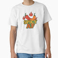 Bold Spicy AF Funny Hot Humor Food Lover Design by FrictionMaxxing