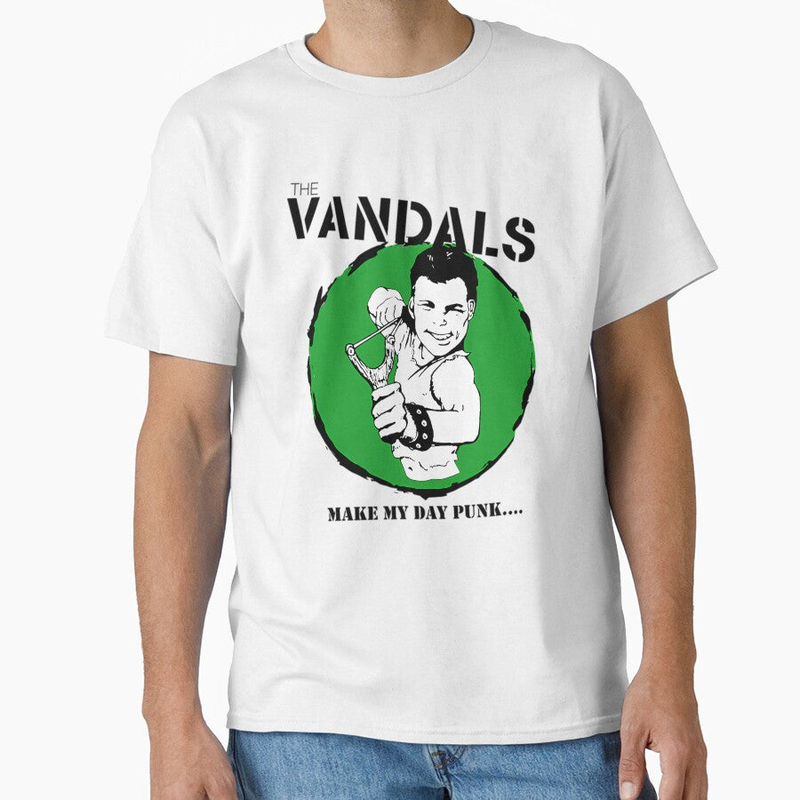 The Vandals Make My Day Punk Rock Fanart Design by zelbeus