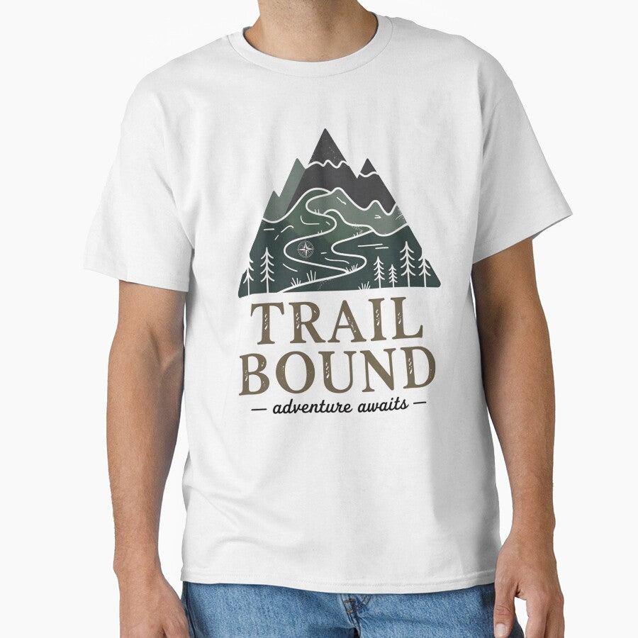 Trail Bound Hiking by Ink Magic