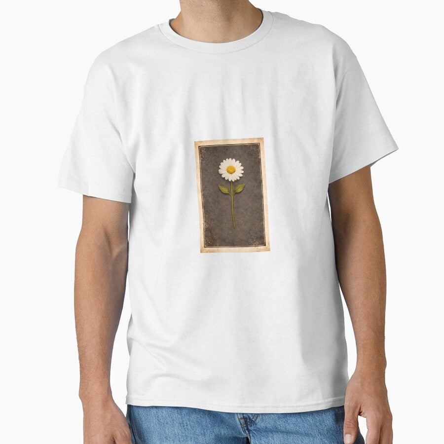 Electric Herbarium White Daisy by Dreamweavemerch