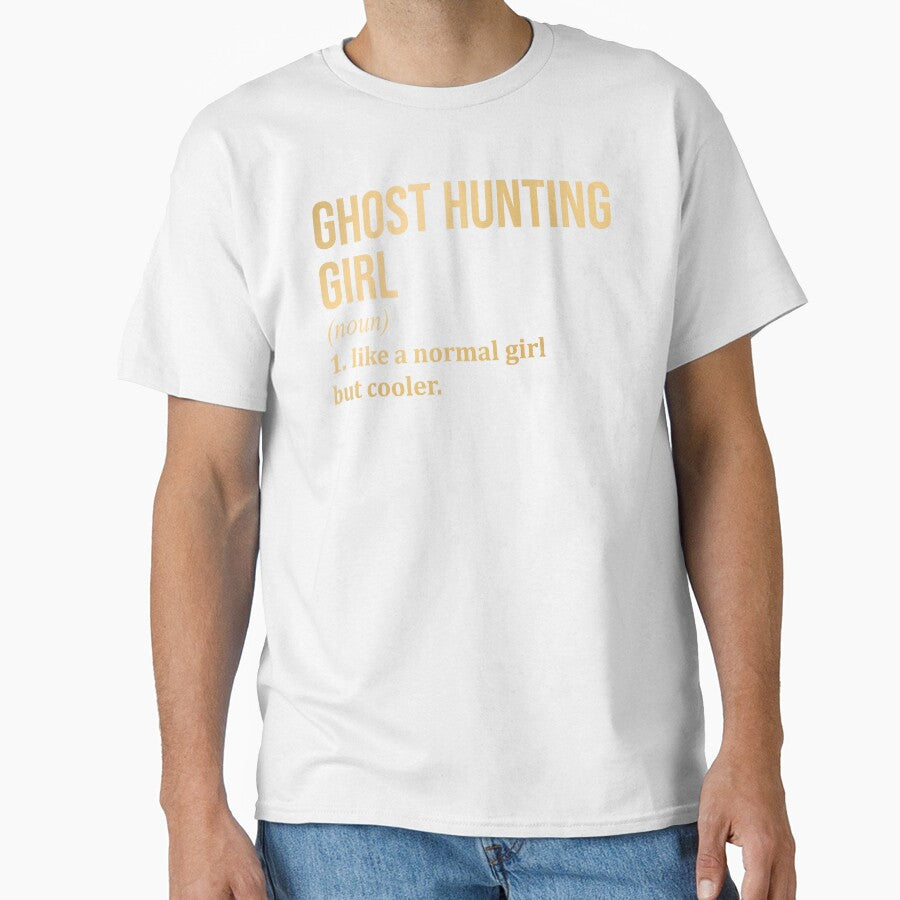 Ghost Hunting Girl Definition in Gold by XCIV