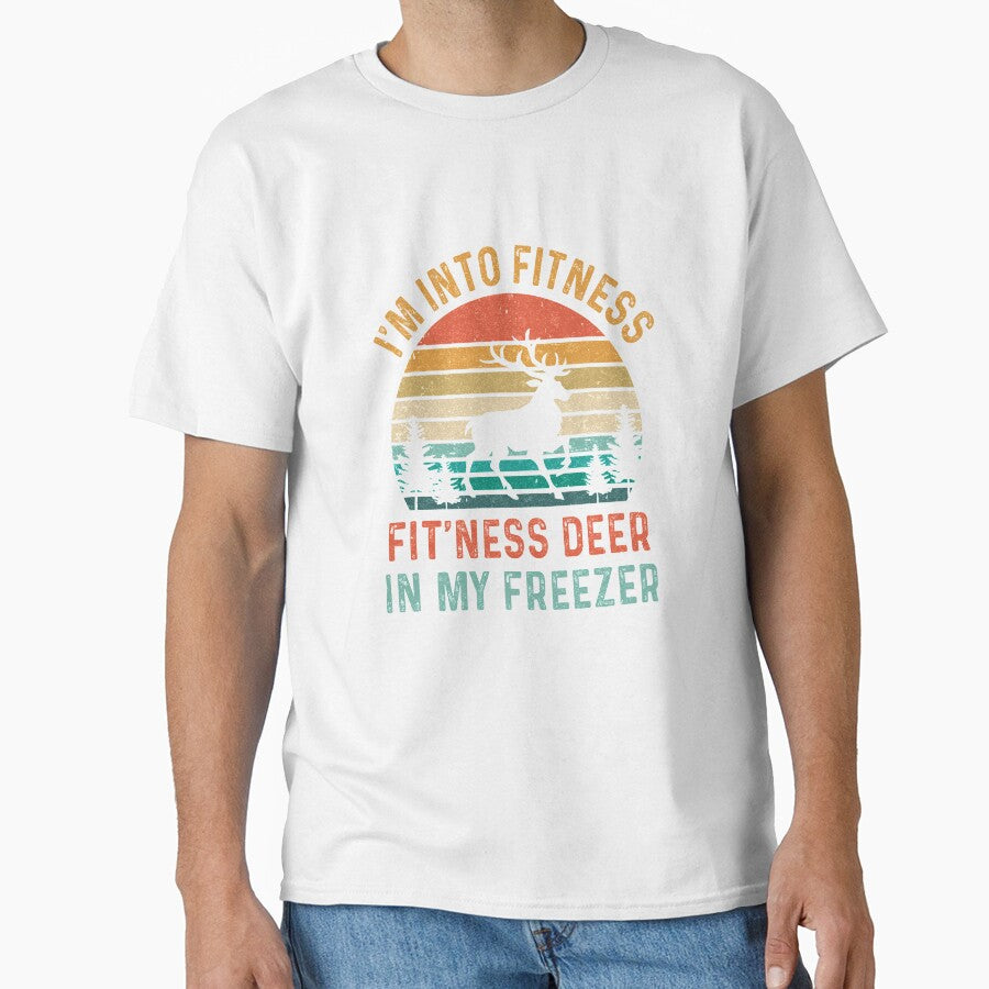 I'm Into Fitness Fit'Ness Whole Deer In My Freezer Vintage by TimothyCoxShop