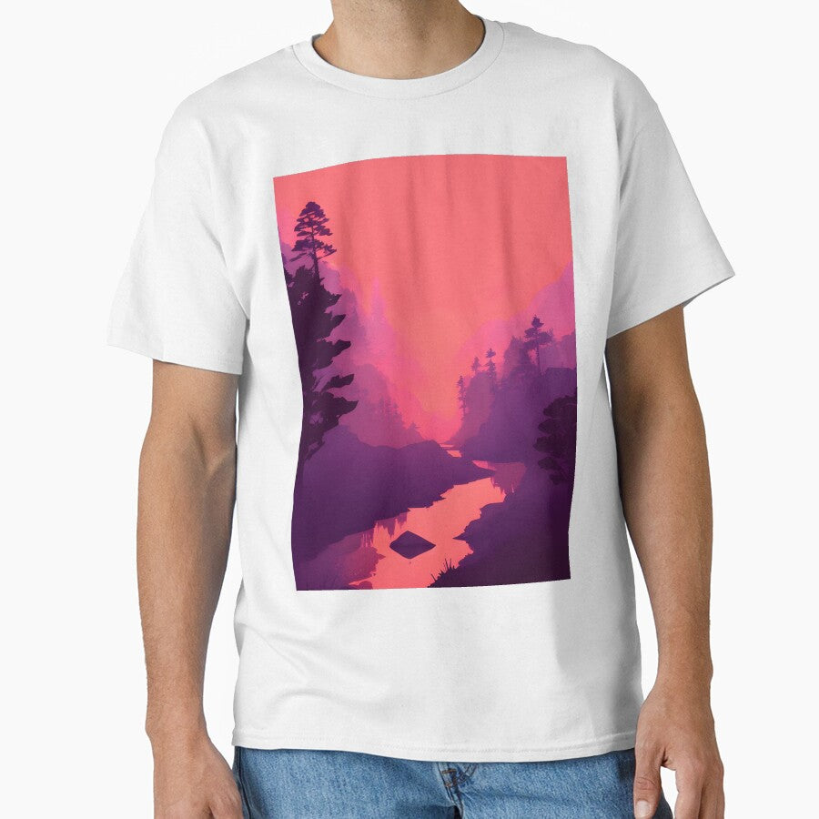 Discover the Elegance and Charm of Our Collection of Minimalist Forest Landscape Prints by supeart