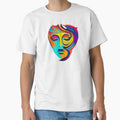 Woman Colorful Whimsical Face by spyduckz