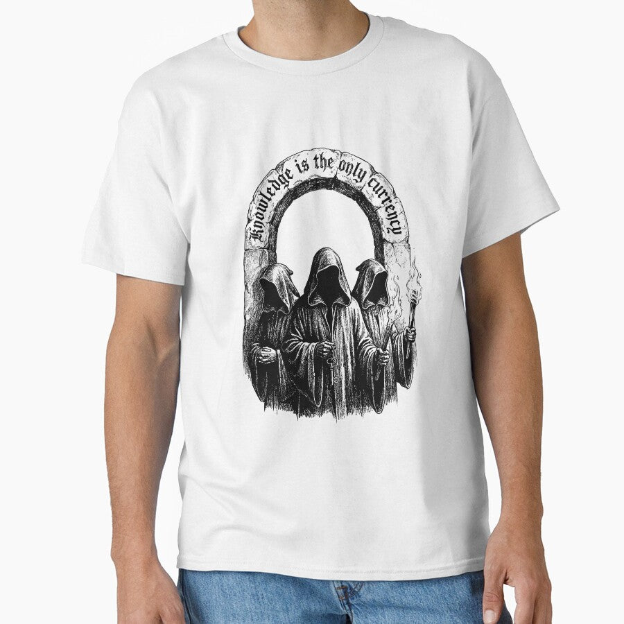 Midnight Ritual Hooded Archive - Dark Academia Secret Society by bapupa