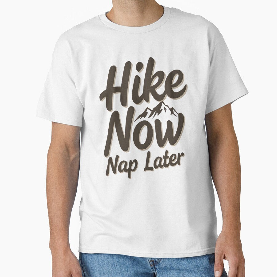 Hike Now. Nap Later. Hiking by Ink Magic