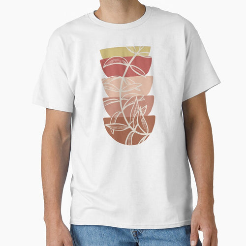 Abstract Floral Leaf Design | Botanical Geometric Shapes by EarthBoho