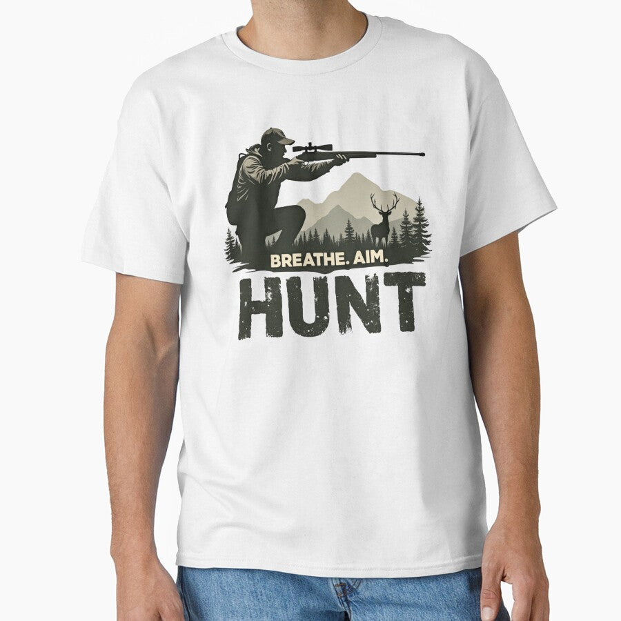 Breathe. Aim. Hunt. (Game Hunting) by PerkzPrints