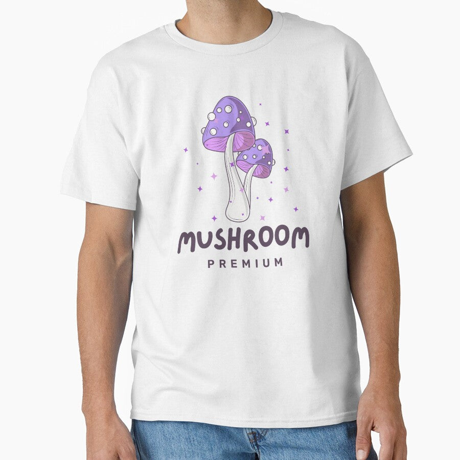 cottagecore mushroom classic tshirt by anandsiva2703
