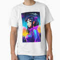 Vintage 90's Anime Girl Inspired Retro lofi Cyberpunk graphic by iluminal