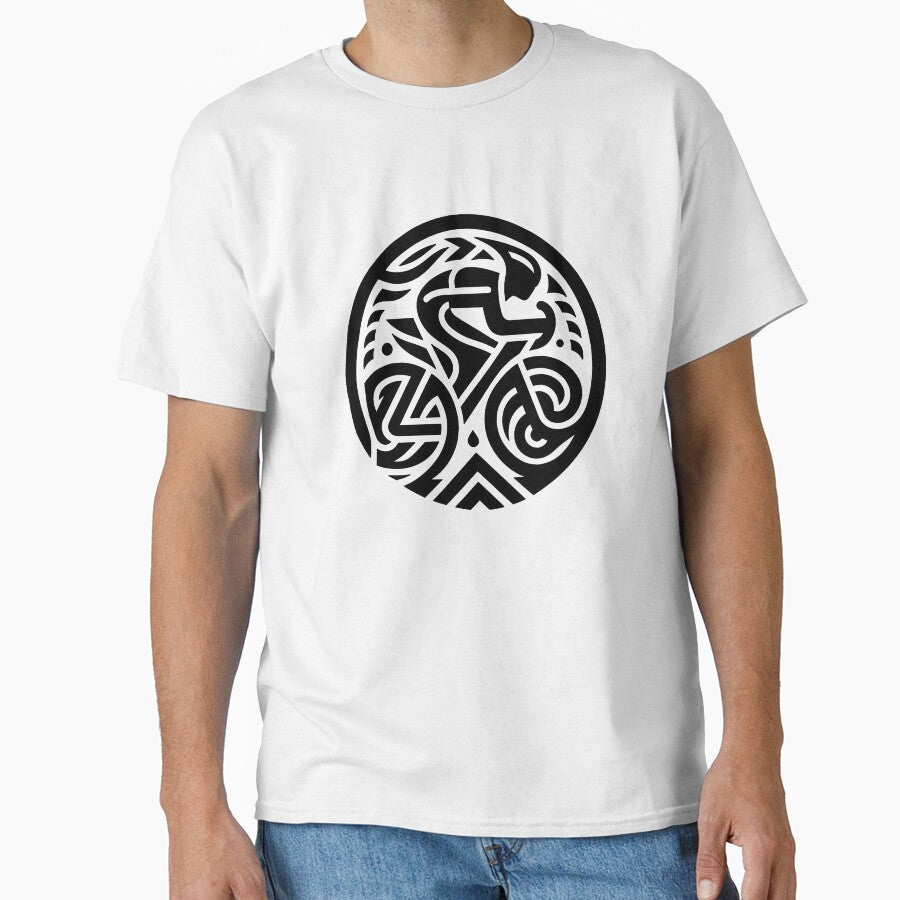 Black tribal cycling logo by RICAMTP