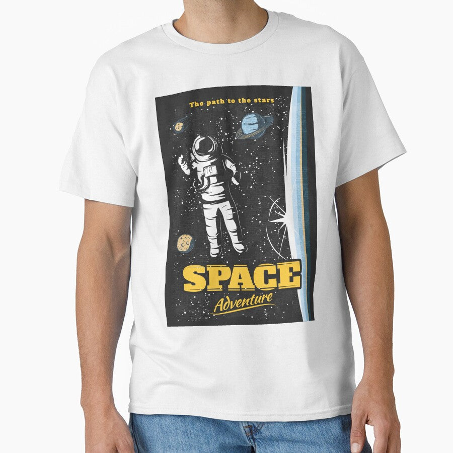 Retro Space Design - "The Path to the Stars" Space Adventure by Hipatye26