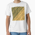 Split Chevron Geometry – Modern Minimalist Pattern by deepgoa