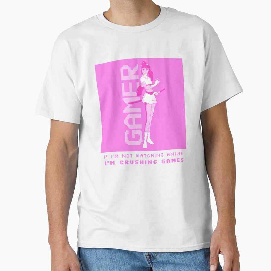 Watching Anime, Crushing Games by SuperstyleTees