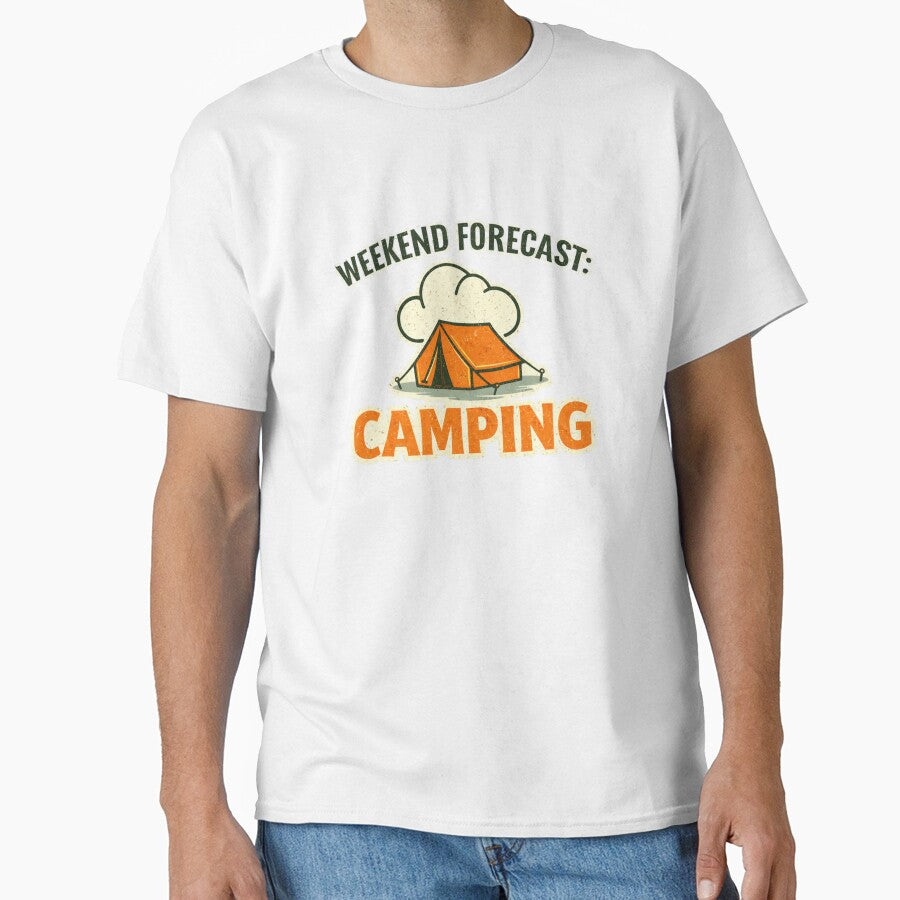 Weekend Forecast: Camping – Funny Camping Trip Design by EastEndTownie