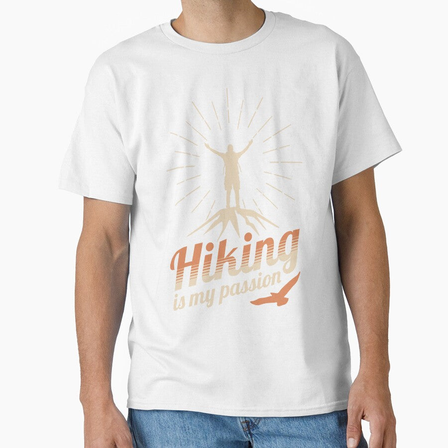 hiking is my passion - Hiking Sayings by uranus1store
