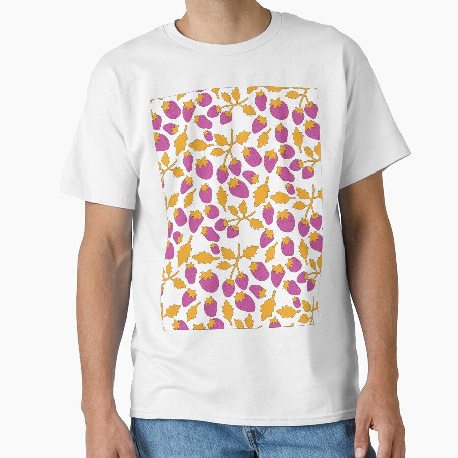 Retro Strawberry Pattern by creartdsign