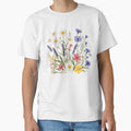 Wildflower Bouquet Watercolor Floral Art by K-vino