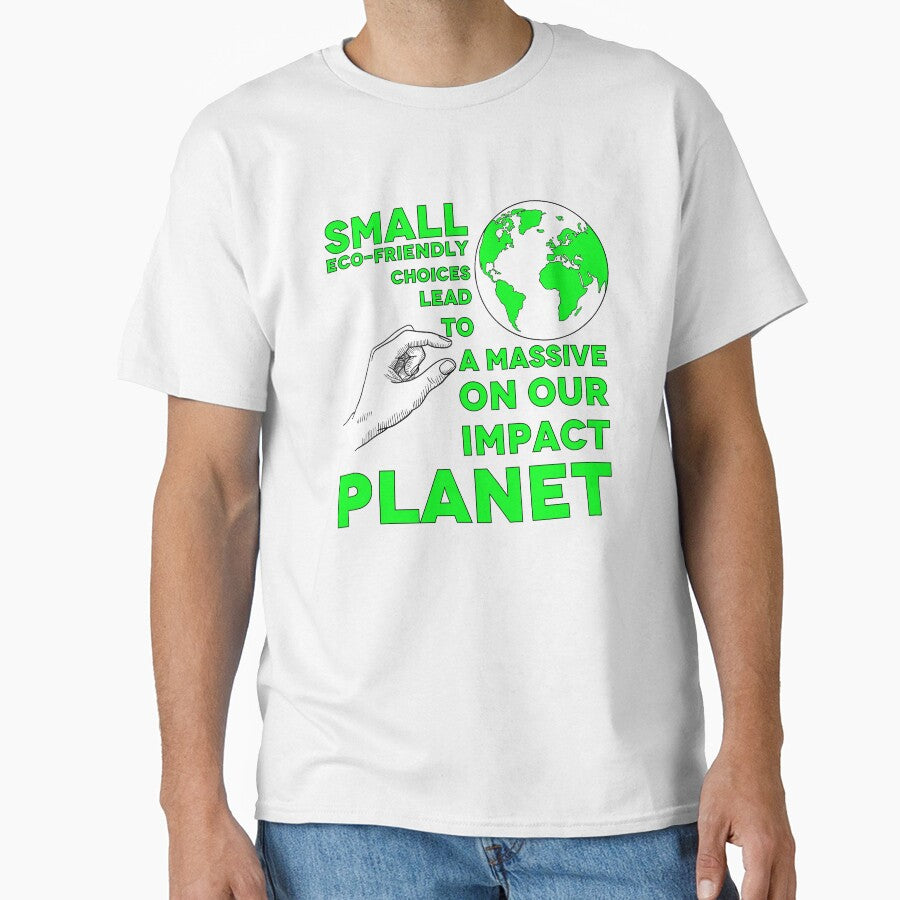 Small Eco-Friendly Choices Big Impact – Earth Sustainability Design by MONTRIS