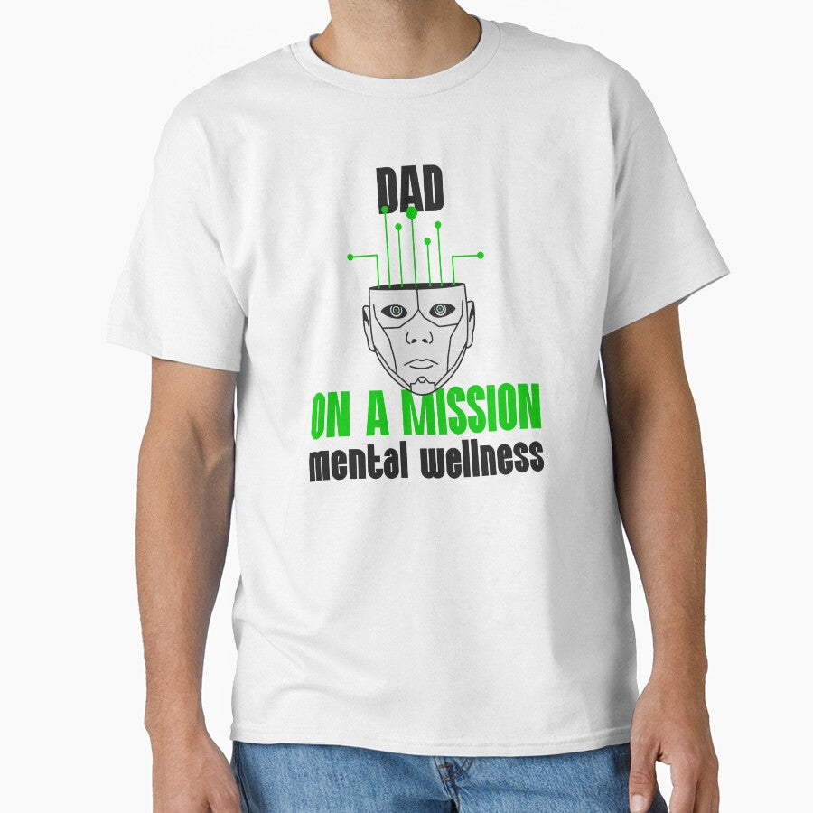 Dad on a mission mental wellness theraphy affirmation men man mental health matters by SoulfulT