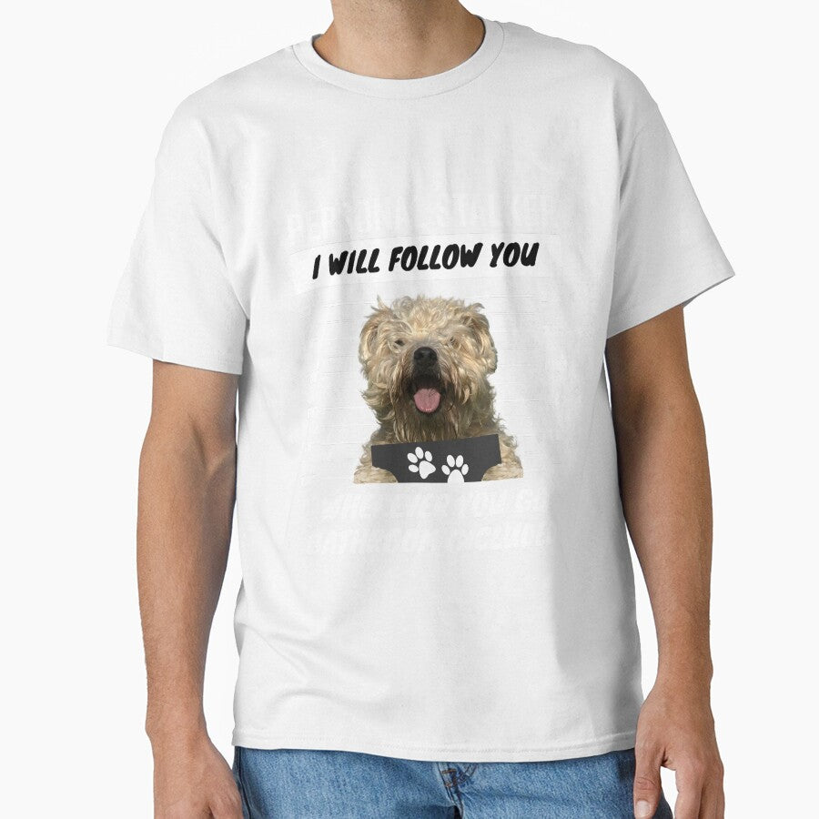 Personal Stalker Dog – Soft Coated Wheaten Terrier by More Cute Dogs