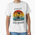 Virtual 6th grader vintage Distance Learning Back to School by Lykhota97
