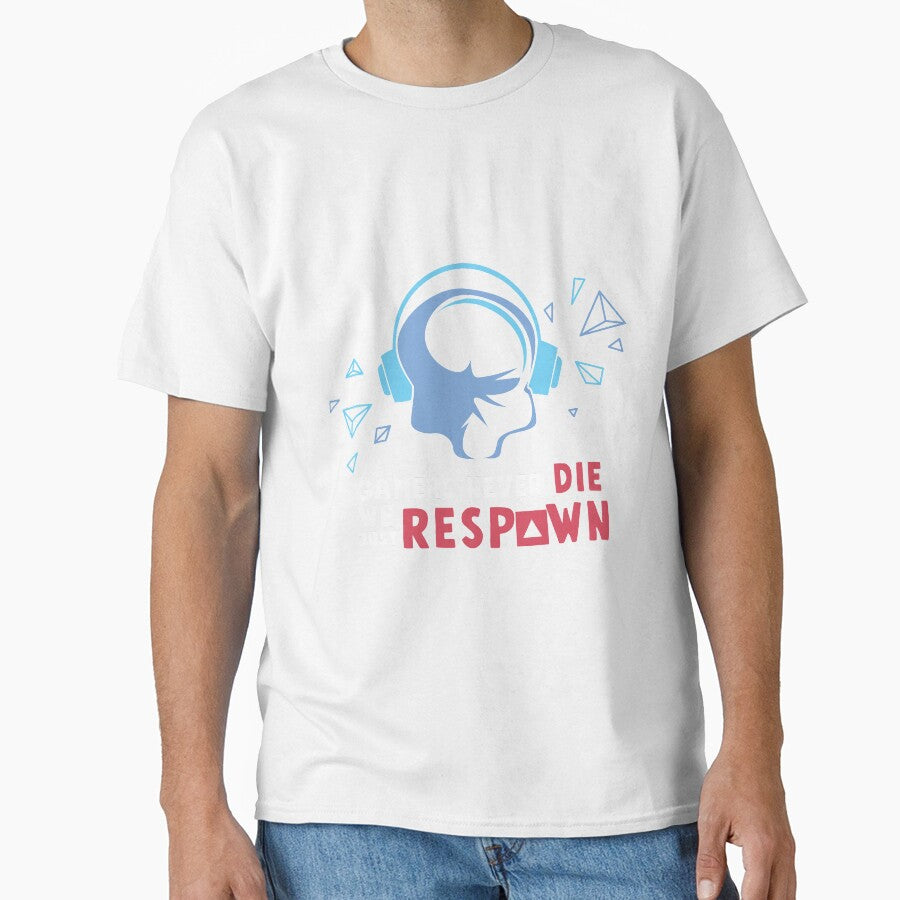 Funny Gaming Sayings Gamer Respawn by titanosdesign