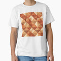 Modern Earthy Geometric Hexagon Seamless Pattern by Grainwork