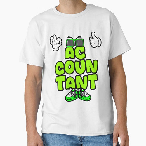 Accountant - WORK Comic Character Bold Urban by NFTWords
