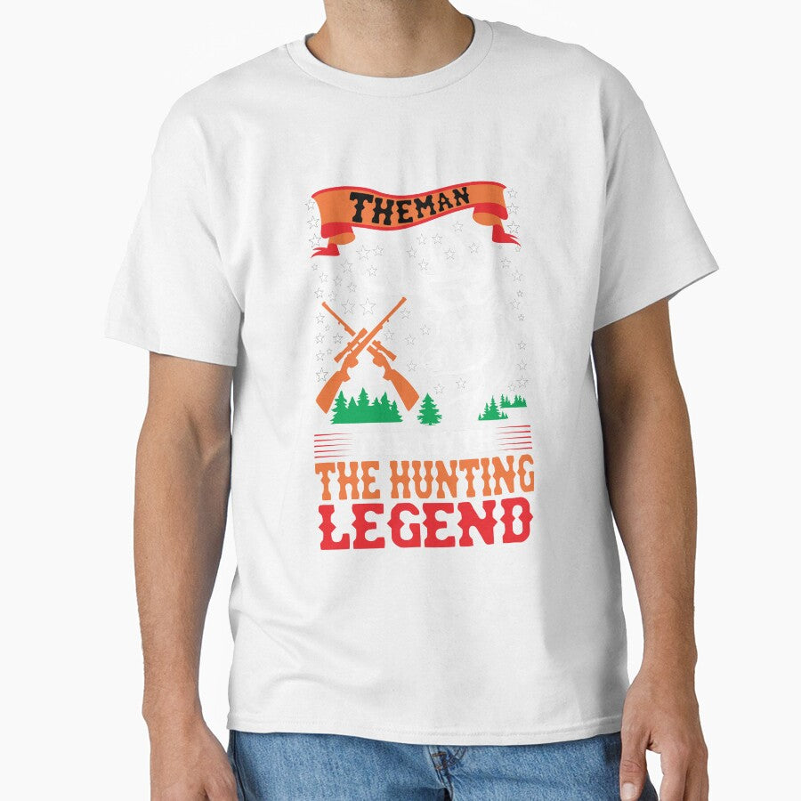 The Man The Myth Hunting Legend Loving Hunting Evolution of Hunter Only Talent Hunting Funny Hunt Gift Premium Apparel Funny Holiday Xmas by DesignByHeartUK
