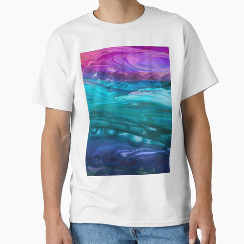 Abstract liquid art alcohol ink ocean waves, liquid marble art design, abstract marble art, liquid art, purple turquoise watercolor by ZeinabTaha
