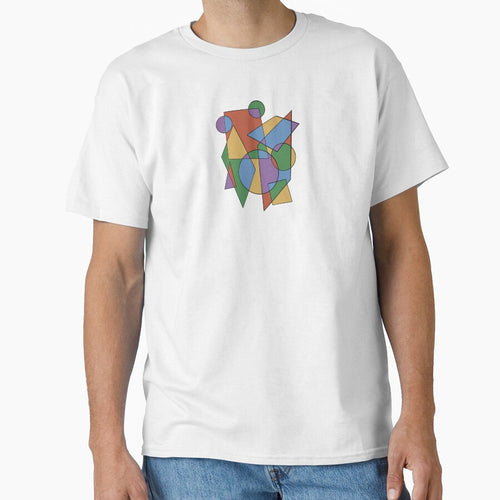 Abstract Bright Colors Geometric Blob by roleydesigns