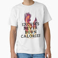 GYM WORKOUT EXERCISE SPORT BURN CALORIES SAYING by By-Me-Shopping