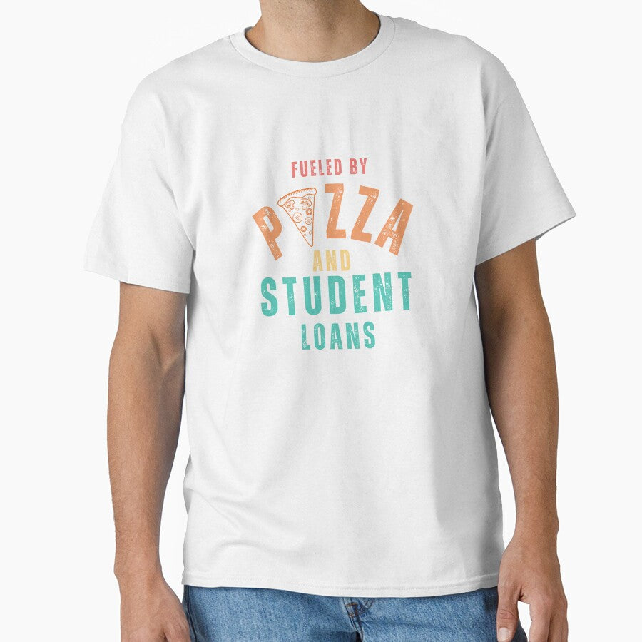 fueled by pizza and student loans funny student loans by Oliver-B